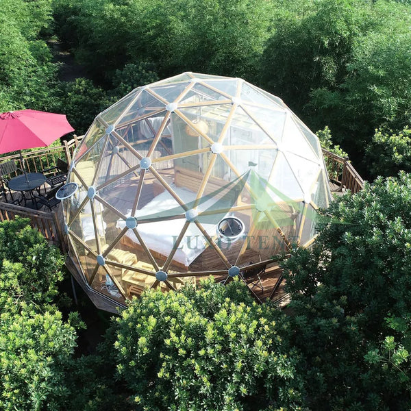 Luxury Transparent Geodesic Dome Tent