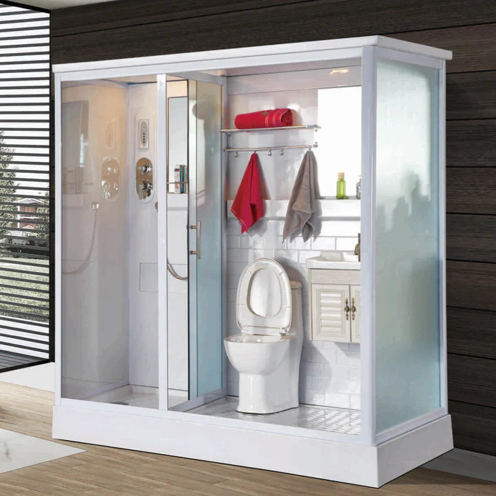 Glamping Prefab Bathroom Set